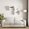 DECORTIE Halic Wandregal Modern Bücherregal Weiß, 150 x 22 Produktbild-Vorschau 1