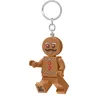 A LEGO gingerbread man keychain. Produktbild-Vorschau