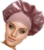 INF Hedvábná čepice na spaní pro ženy, široký lem 12" Náhled obrázku produktu 2