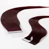 hair2heart Nastri per extension di capelli umani lisci - 10 Anteprima dell’immagine prodotto 1