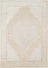 A top-down view of a rectangular rug with a traditional pattern. Produktbild-Vorschau