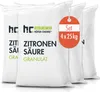 4x25 kg Zitronensäure Granulat in Lebensmittelqualität - Produktbild-Vorschau 1
