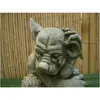 Gargoyle Figur für den Garten, aus Steinguss Neu Frostfest Produktbild-Vorschau 4