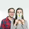 Mr. & Mrs. Panda Grußkarte null null - Weiß - Geschenk, Produktbild-Vorschau 4