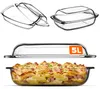 KADAX ovenschotel van hittebestendig glas "Backe", glazen Productafbeelding-voorbeeld 1