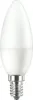 A white LED candle light bulb with a silver base, shown against a white background. Náhled obrázku produktu