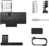 A collection of JUWEL SmartFeed AppControl accessories, including the main unit, USB-C cable, power adapter, and cleaning brush. Voir les images du produit
