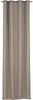 GÖZZE Ösenschal FABRICIO taupe BH 140x245 cm braun Produktbild-Vorschau 1