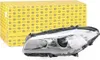 A car headlight and its packaging are shown against a white background. Produktbild-Vorschau