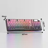 95% Gaming Tastatur RGB kabelgebunden, 98 Tasten Membran Produktbild-Vorschau 4