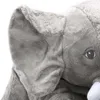 Close-up of a plush elephant toy's ear and eye. Produktbild-Vorschau