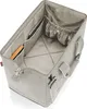 An empty, open tote bag with internal pockets. Voir les images du produit