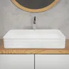LuxeBath umyvadlo Umyvadlo na desku Square, 68x38x12 cm, Náhled obrázku produktu 4