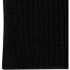 MSV Badteppich/Badematte Teppich - schwarz - 50 x 80 cm Produktbild-Vorschau 4