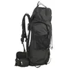 Langlebige Wanderrucksack Schwarz 100 L Oxford-Gewebe Produktbild-Vorschau 2