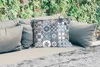 MuchoWow® Outdoor Kissen - Design - Blume - Blau - Figuren Produktbild-Vorschau 2