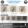LED Spiegelschrank 60x70 cm, beschlagfrei, mit 3 dimmbaren Produktbild-Vorschau 5