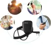 Collage of images showing different people using walkie-talkie microphones in various settings. Anteprima dell’immagine prodotto