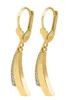 333/- o. 375/- Gold "Sarai" Ohrhänger mit Zirkoniabesatz, Produktbild-Vorschau 2