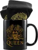Set cadeau avec mug et chaussettes logo queen 315 ml et Voir les images du produit 2