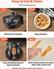 Elektryczny piec do pizzy VEVOR o mocy 1200 W z kamieniem Podgląd zdjęcia produktu 6