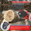 Kettensäge Akku 6 Zoll 21V Elektro-Kettensäge Tragbare Produktbild-Vorschau 6