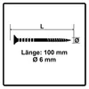 SPAX nastavovacia skrutka 6,0x100 mm 100 kusov ( Náhľad obrázku produktu 3