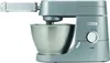 A silver Kenwood stand mixer with a pasta attachment is shown against a white background. Produktbild-Vorschau