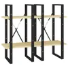 Bücherregal 4 Böden 40x30x140 cm Massivholz Kiefer Produktbild-Vorschau 7