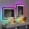 WISFOR LED koupelnové zrcadlo 60 × 80 cm nástěnné zrcadlo Náhled obrázku produktu 3
