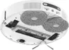 The underside of a white robotic vacuum cleaner with dual mopping pads. Náhled obrázku produktu