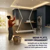 Höhenverstellbarer Decken-Wäscheständer aus Aluminium, Produktbild-Vorschau 9