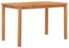 vidaXL Tavolo da pranzo da giardino 120x70x77 cm in legno Anteprima dell’immagine prodotto 6