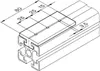 Gleiter glatt B-Typ Nut 10 Produktbild-Vorschau 2
