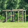 AXI Boris Klettergerüst aus Holz in Braun mit grauer Produktbild-Vorschau 7