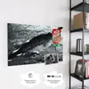 Magnettafel 90x60cm Pinnwand Whiteboard beschreibbar - Produktbild-Vorschau 4