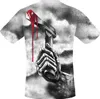 Iron Maiden T-Shirt Herren Killers Allover weiß Band-Merch, Produktbild-Vorschau 2