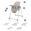 Dětská židlička Space, Blossom Pink/Grey Náhled obrázku produktu 2