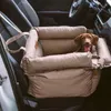 Ledertragetasche, Hundebett oder Tasche fürs Auto, beige Produktbild-Vorschau 13