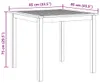 vidaXL Gartentisch 85x85x74 cm Massivholz Akazie Produktbild-Vorschau 7
