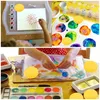 Belle Vous 25er Set Runder Synthetischer Kunst Schwamm - Produktbild-Vorschau 10
