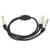 cavo stereo splitter a Y da 1/4 di pollice, a doppio canale Anteprima dell’immagine prodotto 4