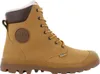 A single tan Palladium boot is shown against a white background. Produktbild-Vorschau