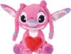 Simba Disney Stitch Angel Heart 25 cm plyšový medvedík Náhľad obrázku produktu 1