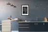 MuchoWow® Gerahmtes Poster Stadtplan - Deutschland - Gold - Produktbild-Vorschau 2