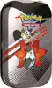 A Pokemon trading card game mini tin featuring Pokemon characters. Produktbild-Vorschau