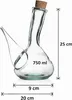 Glas-Porron 750 ml, handgefertigt, recyceltes Glas, Spanien Productafbeelding-voorbeeld