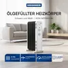 Heinner HOH-M09WH-BK, Elektrische olie radiator, Olie, Productafbeelding-voorbeeld 3