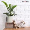 KOTARBAU® Vaso da fiori in Vetroceramica rotondo ⌀ 14,5 cm Anteprima dell’immagine prodotto 7