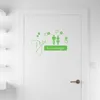 Wandtattoo - Wandaufkleber - Tür-/Wandtattoo "Pipi Lounge" Produktbild-Vorschau 1